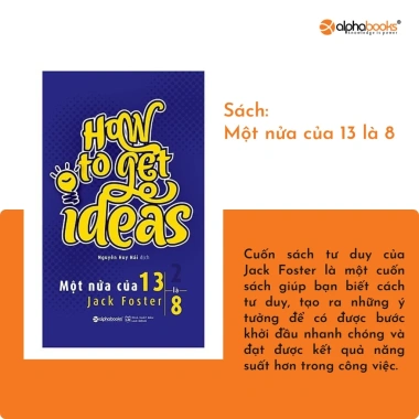 Sách Một Nửa Của 13 Là 8 - Tái Bản Mới Nhất Alpha Books, Giá 87.000 VNĐ, Ưu đãi 4