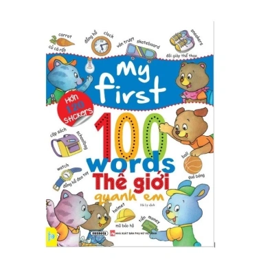 Sách My First 100 Words + 120 Sticker - Học tiếng Anh bé, giá chỉ 60.000 VNĐ - ndbooks 9 Sách My First 100 Words + 120 Sticker - Học tiếng Anh bé, giá chỉ 60.000 VNĐ - ndbooks 9