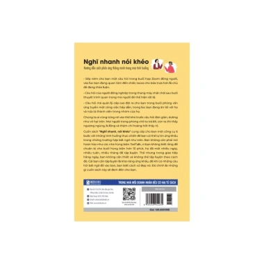 Sách Nghĩ Nhanh Nói Khéo - Kỹ Năng Phản Ứng Thông Minh Mọi Tình Huống Bizbooks 4 Sách Nghĩ Nhanh Nói Khéo - Kỹ Năng Phản Ứng Thông Minh Mọi Tình Huống Bizbooks 4