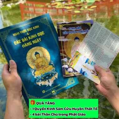 Sách Nghi Thức Đọc Kinh 15 Bài Hàng Ngày Bìa Cứng Chống Nước Chữ To Giá 179.000 VND 7