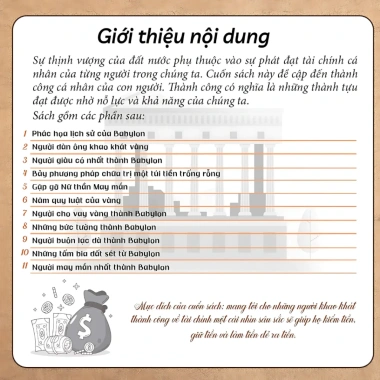 Sách Người Giàu Có Nhất Thành Babylon - Tư Duy Làm Giàu - 52.698₫ - Tiên Phong Books