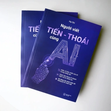 Sách Người Viết Tiến Thoái Cùng AI - Tư duy sáng tạo, khám phá AI, giảm 19% 3