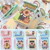 Sách Nhãn Dán Capybara NAMSHEVA - Thay Đổi Quần Áo 25P Sáng Tạo, Giảm Căng Thẳng, Nhiều Màu, Trò Chơi Cho Trẻ 6+ 4