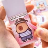 Sách Nhãn Dán Capybara NAMSHEVA - Thay Đổi Quần Áo 25P Sáng Tạo, Giảm Căng Thẳng, Nhiều Màu, Trò Chơi Cho Trẻ 6+ 5