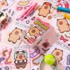 Sách Nhãn Dán Capybara NAMSHEVA - Thay Đổi Quần Áo 25P Sáng Tạo, Giảm Căng Thẳng, Nhiều Màu, Trò Chơi Cho Trẻ 6+ 8