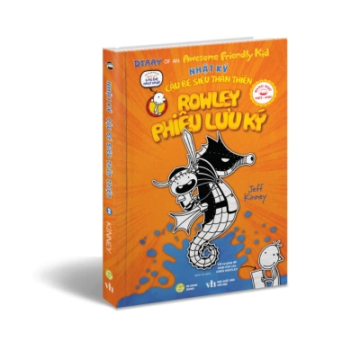 Sách Nhật Ký Cậu Bé Siêu Thân Thiện Tập 2 Rowley Phiêu Lý Ký - Song Ngữ Việt Anh 94.080 VND