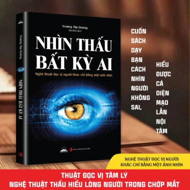 Sách Nhìn Thấu Bất Kỳ Ai - Nghệ Thuật Đọc Vị Người Chỉ Bằng Ánh Nhìn, Giá 115k