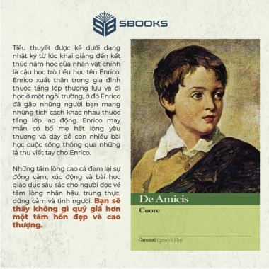 Sách Những Tấm Lòng Cao Cả - Văn Học Kinh Điển Thế Giới của Edmondo De Amicis - Giá ưu đãi 138k tại Sbooks Store