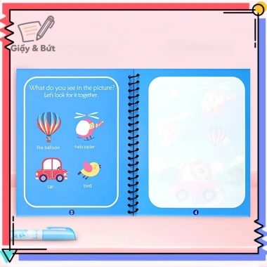 Sách Nước Tô Màu Ma Thuật Cho Bé - Đồ Chơi Tranh Tô Đa Chủ Đề, Giá 18.000 VNĐ 8 Sách Nước Tô Màu Ma Thuật Cho Bé - Đồ Chơi Tranh Tô Đa Chủ Đề, Giá 18.000 VNĐ 8
