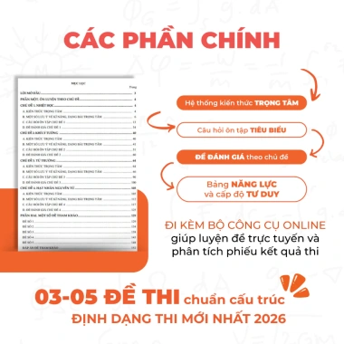 Sách ôn thi tốt nghiệp 11 THPT tổng ôn môn 2.026 - Lý thuyết và Bài tập, chỉ 88.000₫ 3