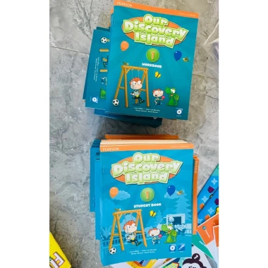 Sách Our Discovery Island bộ 6 kèm MP3 – Giá 153k, học tiếng Anh cho bé