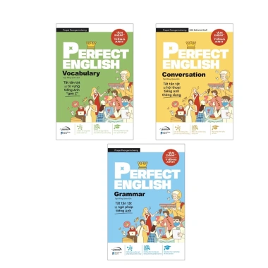 Sách Perfect English: Từ vựng, giao tiếp, ngữ pháp cho trẻ ăn dặm - Giá ưu đãi 171.810 VND 10 Sách Perfect English: Từ vựng, giao tiếp, ngữ pháp cho trẻ ăn dặm - Giá ưu đãi 171.810 VND 10