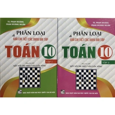 Sách Phân Loại & Giải Chi Tiết Bài Tập Toán 10 - Kèm SGK, Kết Nối Tri Thức Với Cuộc Sống, Giá ưu đãi 204.800đ