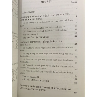 Sách Phân Tích Kinh Doanh Lý Thuyết và Thực Hành - Nguyễn Năng Phúc, Giá ưu đãi 93.120 VND 3