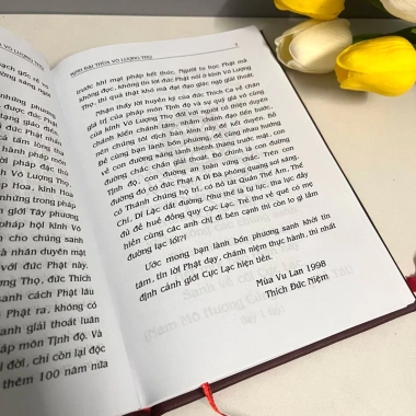 Sách Phật Thuyết Đại Thừa Vô Lượng Thọ Trang Nghiêm Thanh Tịnh Bìa Da – Giá Ưu Đãi 55k 4 Sách Phật Thuyết Đại Thừa Vô Lượng Thọ Trang Nghiêm Thanh Tịnh Bìa Da – Giá Ưu Đãi 55k 4