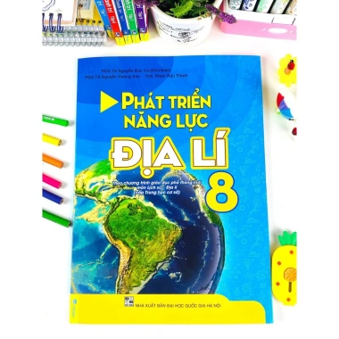 Sách Phát Triển Năng Lực Địa Lý Lớp 8 GDPT Mới - Giá chỉ 42.500đ - ndbooks