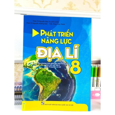Sách Phát Triển Năng Lực Địa Lý Lớp 8 GDPT Mới - Giá chỉ 42.500đ - ndbooks