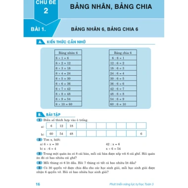 Sách Phát Triển Năng Lực Tự Học Toán 3 GDPT mới - ndbooks - Giá 75.650 VND 8
