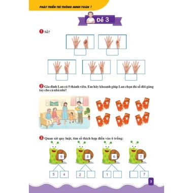 Sách Phát Triển Trí Thông Minh Toán Lớp 1 - GDPT Mới - Ndbooks Giá Ưu Đãi 38.250đ 4