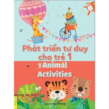 Sách Phát Triển Tư Duy Trẻ - Animal Activities Song Ngữ Anh Việt ndbooks Giá 80k