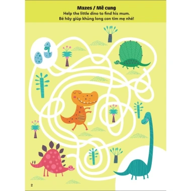 Sách Phát Triển Tư Duy Trẻ - Animal Activities Song Ngữ Anh Việt ndbooks Giá 80k
