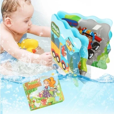 Sách phòng tắm chống nước NLINNI đổi màu, vải nổi, EVA mềm tái sử dụng - Giá 44.000₫ 2 Sách phòng tắm chống nước NLINNI đổi màu, vải nổi, EVA mềm tái sử dụng - Giá 44.000₫ 2