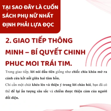 Sách Phụ Nữ Biết Nói Nghệ Thuật Giao Tiếp Hiện Đại Giá Ưu Đãi 155.000 VND 6