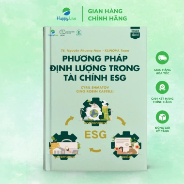 Sách Phương pháp Định lượng Tài chính ESG Giá ưu đãi 499.000 VND, nâng cao đầu tư bền vững