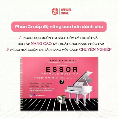 Sách Piano Phương Pháp Hồng Methode Rose Tái Bản 2.025 - Giá 121.500đ, Giáo Trình Học Piano Cơ Bản 7