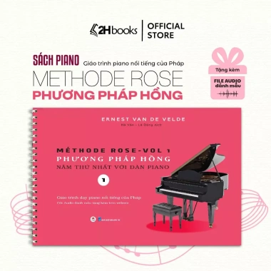 Sách Piano Phương Pháp Hồng Methode Rose Tái Bản 2.025 - Giá 121.500đ, Giáo Trình Học Piano Cơ Bản 10