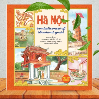 Sách PopUp Hà Nội Reminiscences Of Thousand Years 3D Tiếng Anh Bìa Cứng 291.000 VND
