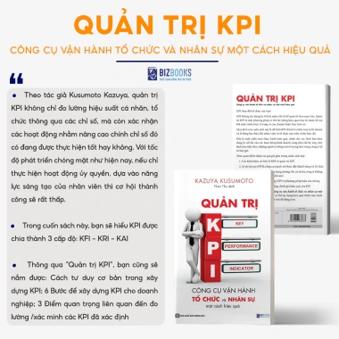 Sách Quản Trị KPI - Công Cụ Vận Hành và Tổ Chức Nhân Sự, Xây Dựng KPI Doanh Nghiệp, Giá 112.000₫