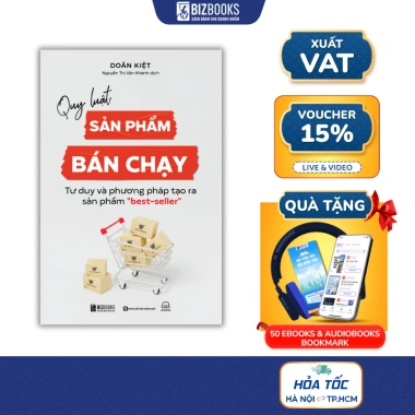 Sách Quy Luật Sản Phẩm Bán Chạy - Tư Duy & Phương Pháp Tạo Best-Seller, Giá Ưu Đãi 144k | Bizbooks