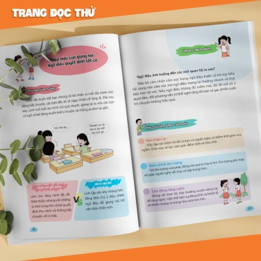 Sách Quy Tắc Mehrabian kỹ năng sống dạng truyện tranh nâng cao giao tiếp Tiên Phong 8