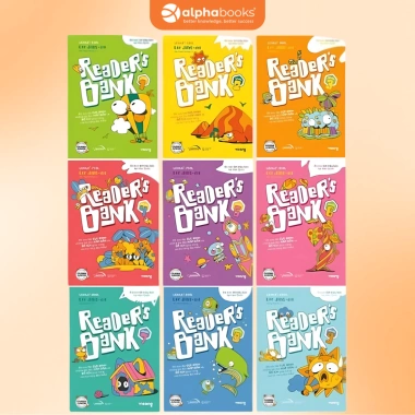 Sách Reader's Bank - Bộ sách tiếng Anh lớp 3-12, Series 1-9, giảm giá 119k, nâng cao kỹ năng