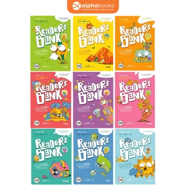 Sách Reader's Bank - Bộ sách tiếng Anh lớp 3-12, Series 1-9, giảm giá 119k, nâng cao kỹ năng