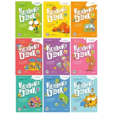 Sách Reader's Bank - Bộ sách tiếng Anh lớp 3-12, Series 1-9, giảm giá 119k, nâng cao kỹ năng