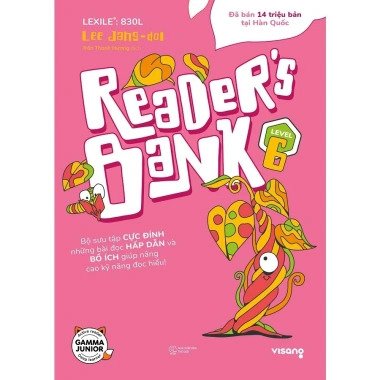 Sách Reader's Bank - Bộ sách tiếng Anh lớp 3-12, Series 1-9, giảm giá 119k, nâng cao kỹ năng