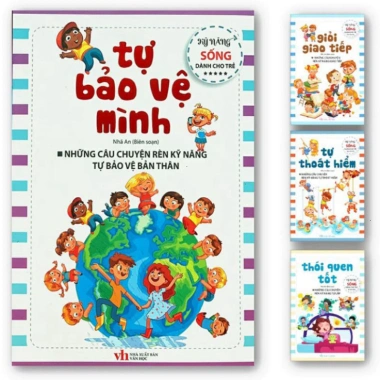 Sách Rèn Kỹ Năng Sống Cho Bé: Tự Bảo Vệ, Giao Tiếp, Thoát Hiểm - 160.000đ