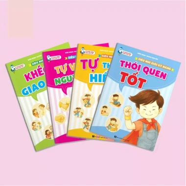 Sách Rèn Luyện Kỹ Năng Sống 4 Cuốn Cho Trẻ: Giao Tiếp, Thói Quen Tốt, Tự Thoát Hiểm, Tự Bảo Vệ - 36.000đ 6