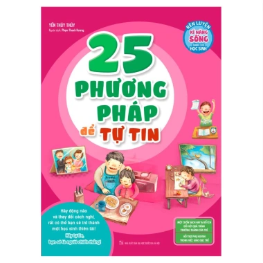 Sách rèn luyện kỹ năng sống học sinh - 25 phương pháp tự tin - Minh Long Book - Giá 101.200₫