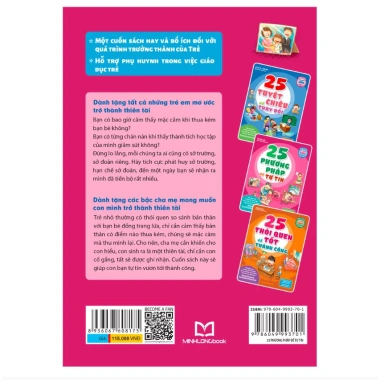 Sách rèn luyện kỹ năng sống học sinh - 25 phương pháp tự tin - Minh Long Book - Giá 101.200₫