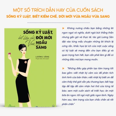 Sách Sống Kỷ Luật, Biết Kiềm Chế – Đời Mới Ngầu Sang, Phát Triển Bản Thân, Giá ưu đãi 140.800 VND Unibooks