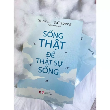 Sách Sống thật để thật sự sống - Sharon Salzberg | Tâm lý học Bách Việt 112.500 VND 4 Sách Sống thật để thật sự sống - Sharon Salzberg | Tâm lý học Bách Việt 112.500 VND 4