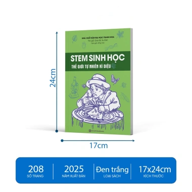 Sách STEM Toán - Hóa - Sinh - Vật lý cho học sinh: Phát triển tư duy logic, khám phá khoa học, giảm giá 17% 4