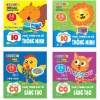 Sách Sticker Bóc Dán IQ CQ Phát triển Chỉ Số Thông Minh 2-6 tuổi Ndbooks 80.000 VND