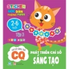 Sách Sticker Bóc Dán IQ CQ Phát triển Chỉ Số Thông Minh 2-6 tuổi Ndbooks 80.000 VND 5