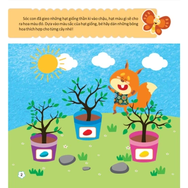 Sách Sticker Bóc Dán IQ CQ Phát triển Chỉ Số Thông Minh 2-6 tuổi Ndbooks 80.000 VND 8