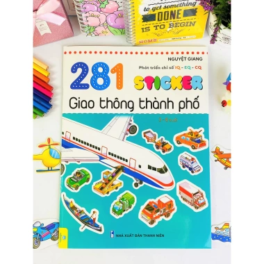 Sách Sticker Giao Thông Thành Phố 3-6 tuổi - Phát Triển IQ EQ CQ - ndbooks - Giá 63.200 VND 2