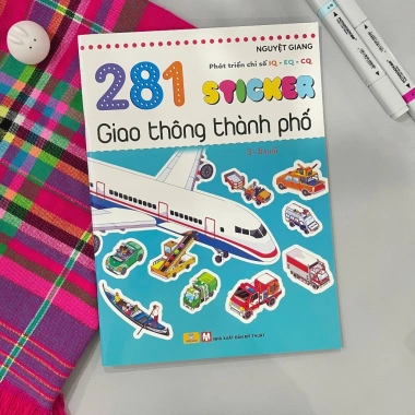 Sách Sticker Giao Thông Thành Phố 3-6 tuổi - Phát Triển IQ EQ CQ - ndbooks - Giá 63.200 VND 4
